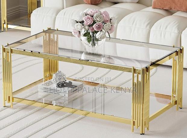 Coffee Table: Luxury Rectangle Coffee Table - thumbnail 3