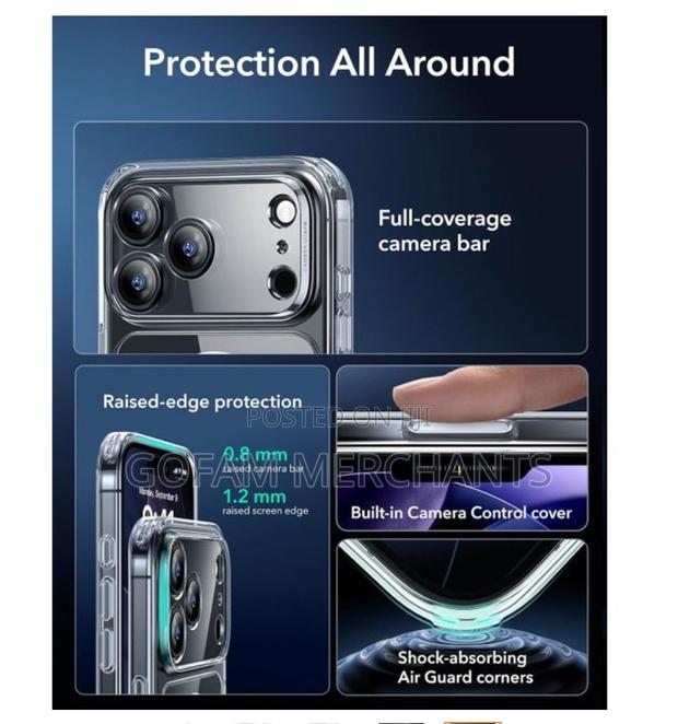 iPhone 17 Pro Max Case, Camera Control, Compatible With Magsafe, - thumbnail 3