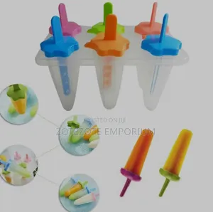 6 Piece Re-Usable Popsicle Mold