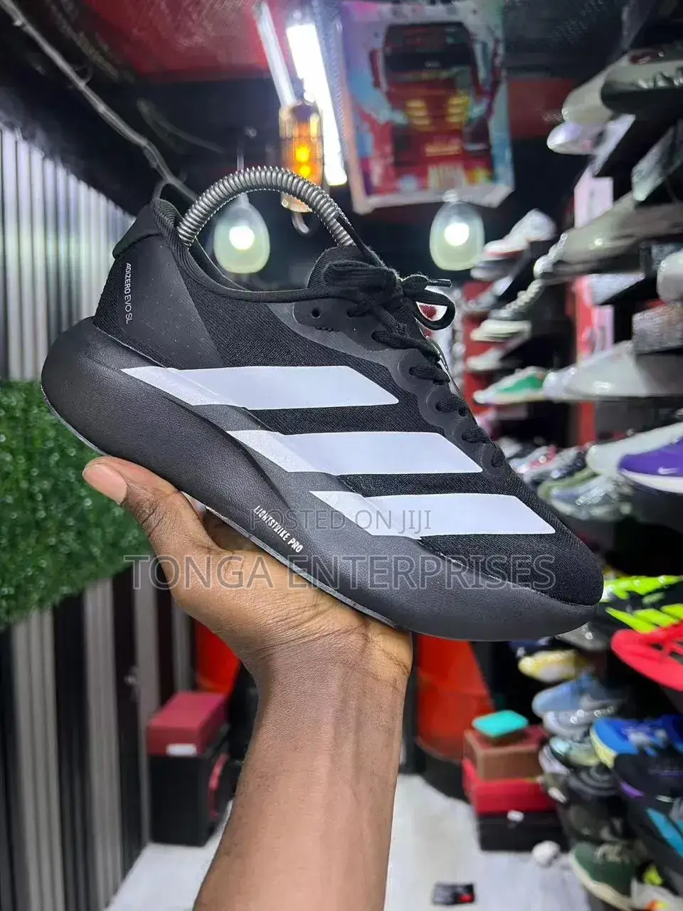 Black Adidas Adizero