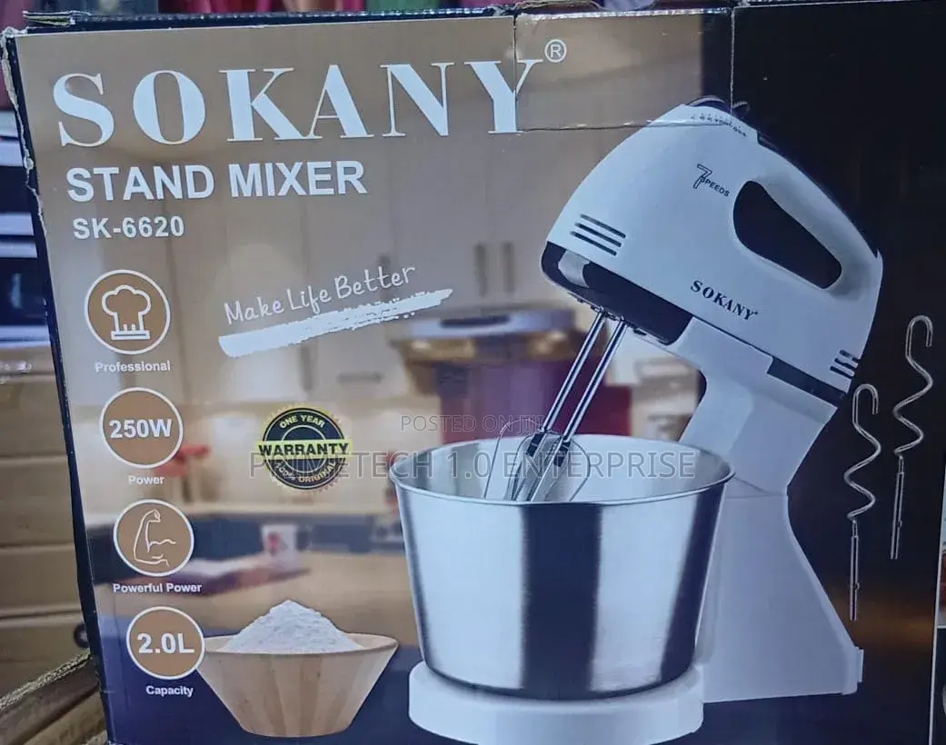 Solany Sk-6620 Stand Mixer