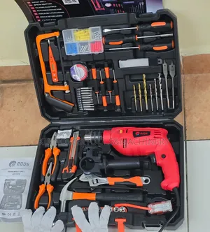 Edon 117pc Drill Set/ Edon 1000w Electric Drill Set