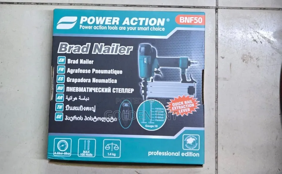 50mmpower Action Brad Nailer/Power Action Brad Nailer