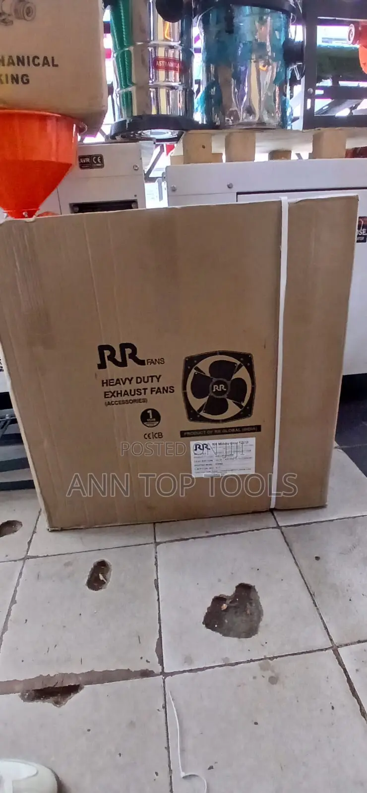 24 Inch Rr Industrial Fan