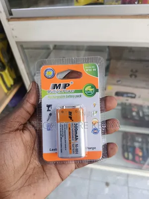 Mp 9v Rechargeable Battery Block 300mah