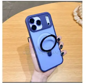 iPhone 17 Pro Max Phone Case, Blue - With Camera Protective Cover