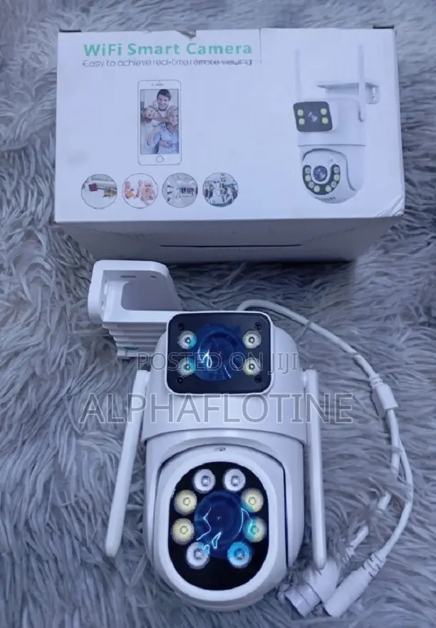 Icsee 6mp Dual Lens Wifi Security Camera