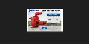3" Self Priming Pump Cast Iron