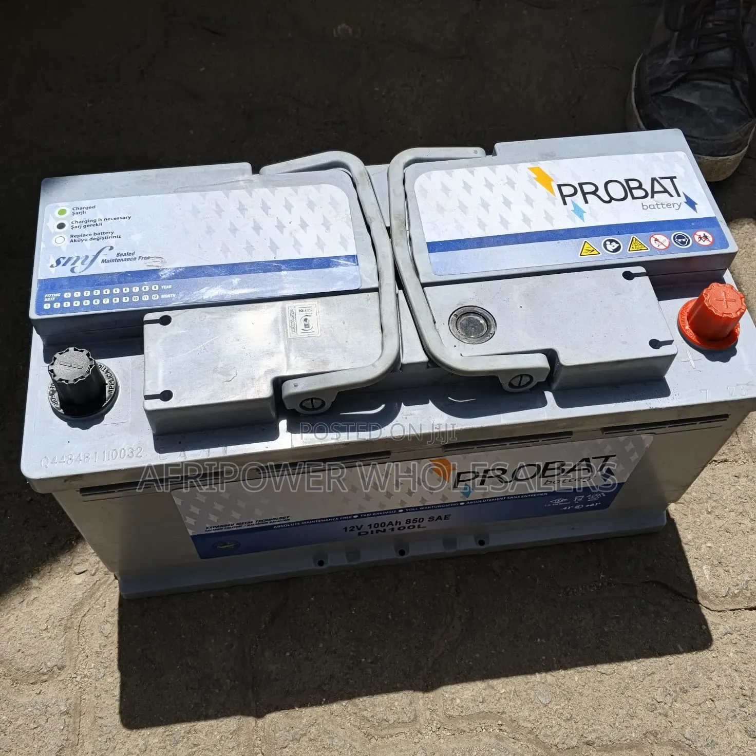 Probat Din 100 Car Battery Maintenance Free