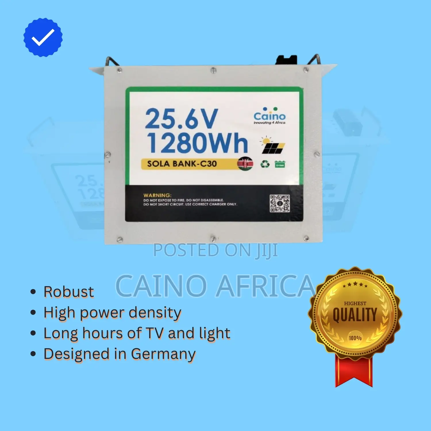 Lithium-Ion Solar Battery