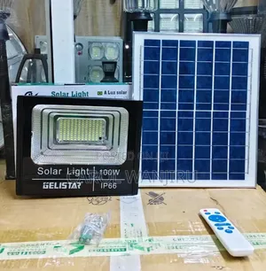 Gelistar 100w Solar Floodlight/100w Gelistar Solar Floodlight