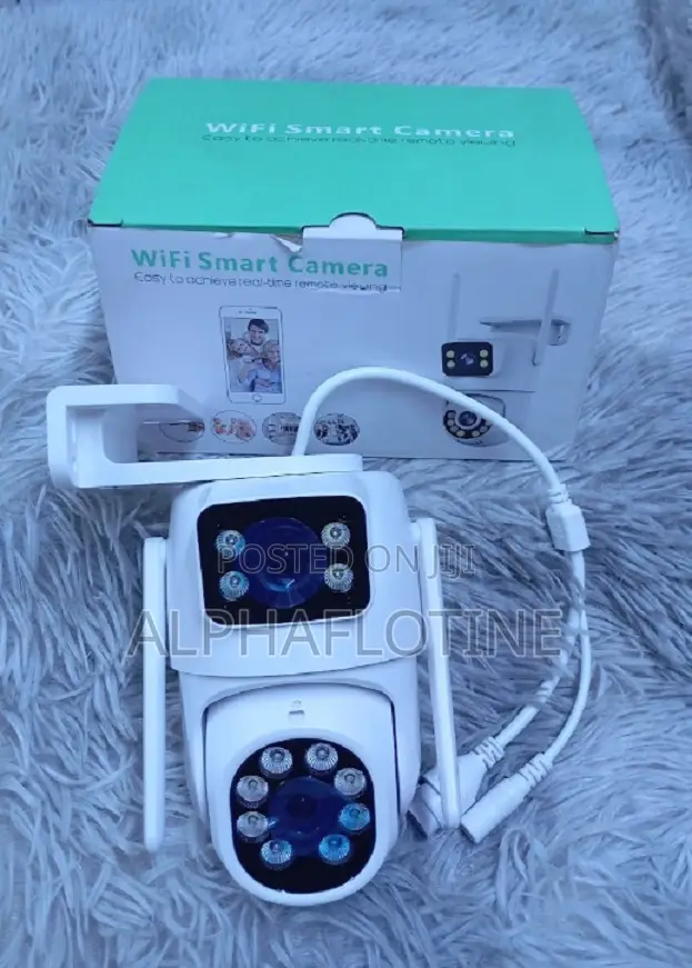 Dual Lens Dual Screen 360° View Camera
