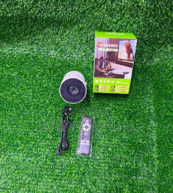Hy300 Pro Portable Projector With Wifi Mini Projector With Android Tv - thumbnail 2
