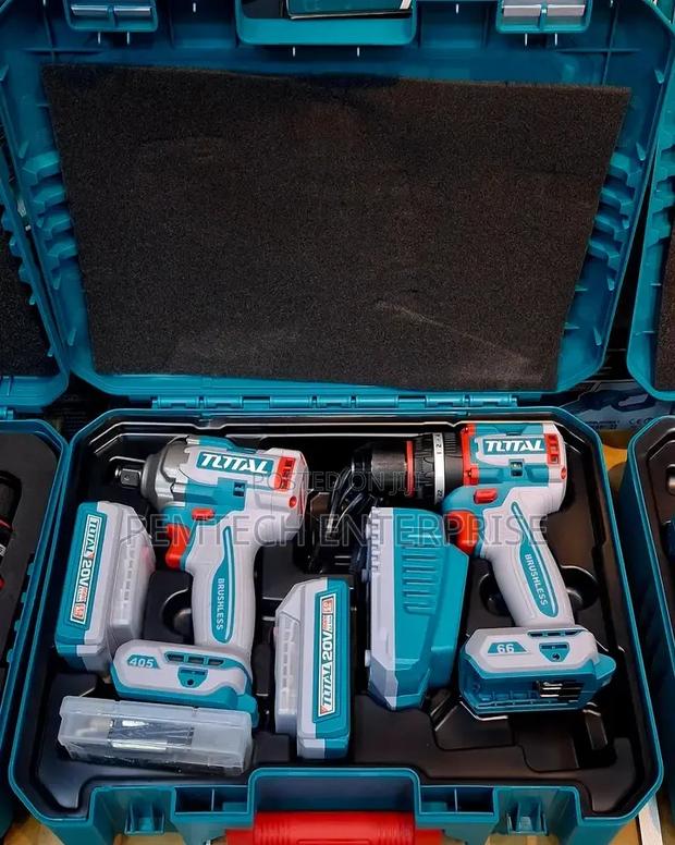 Total 20v Cordless Brushless Combo Kit - main view