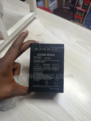 Original Akko Star 6v 4ah Battery – Rechargeable