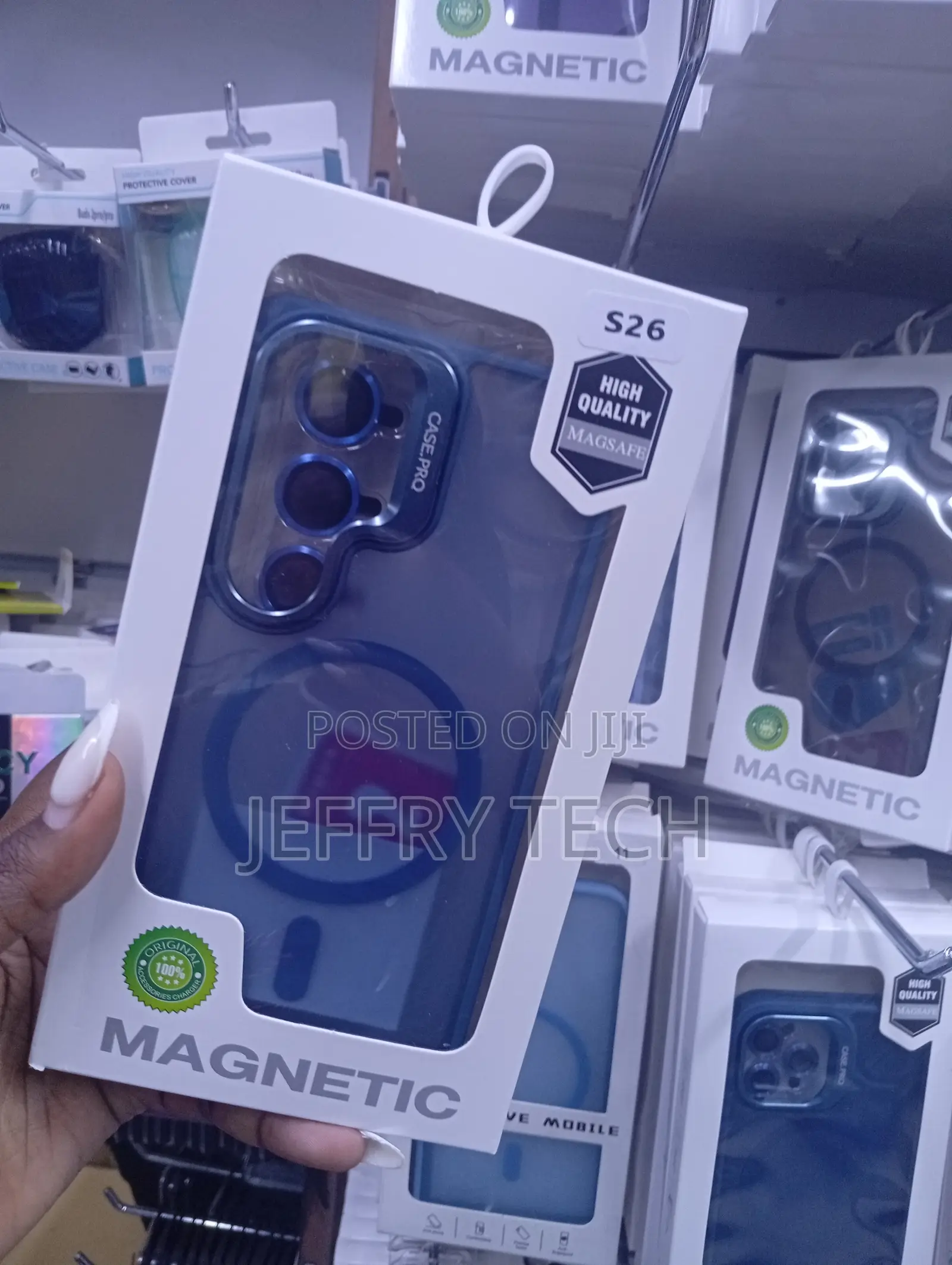 Samsung Galaxy Magnetic Clear Case