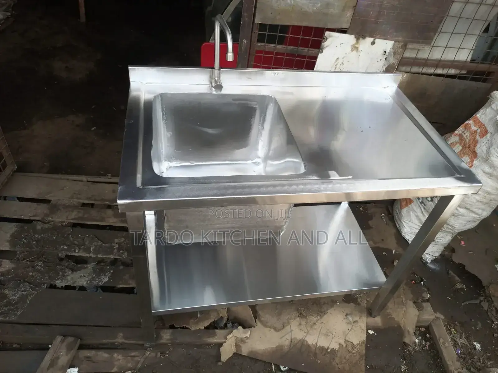 Single Sink Stainless Steel
