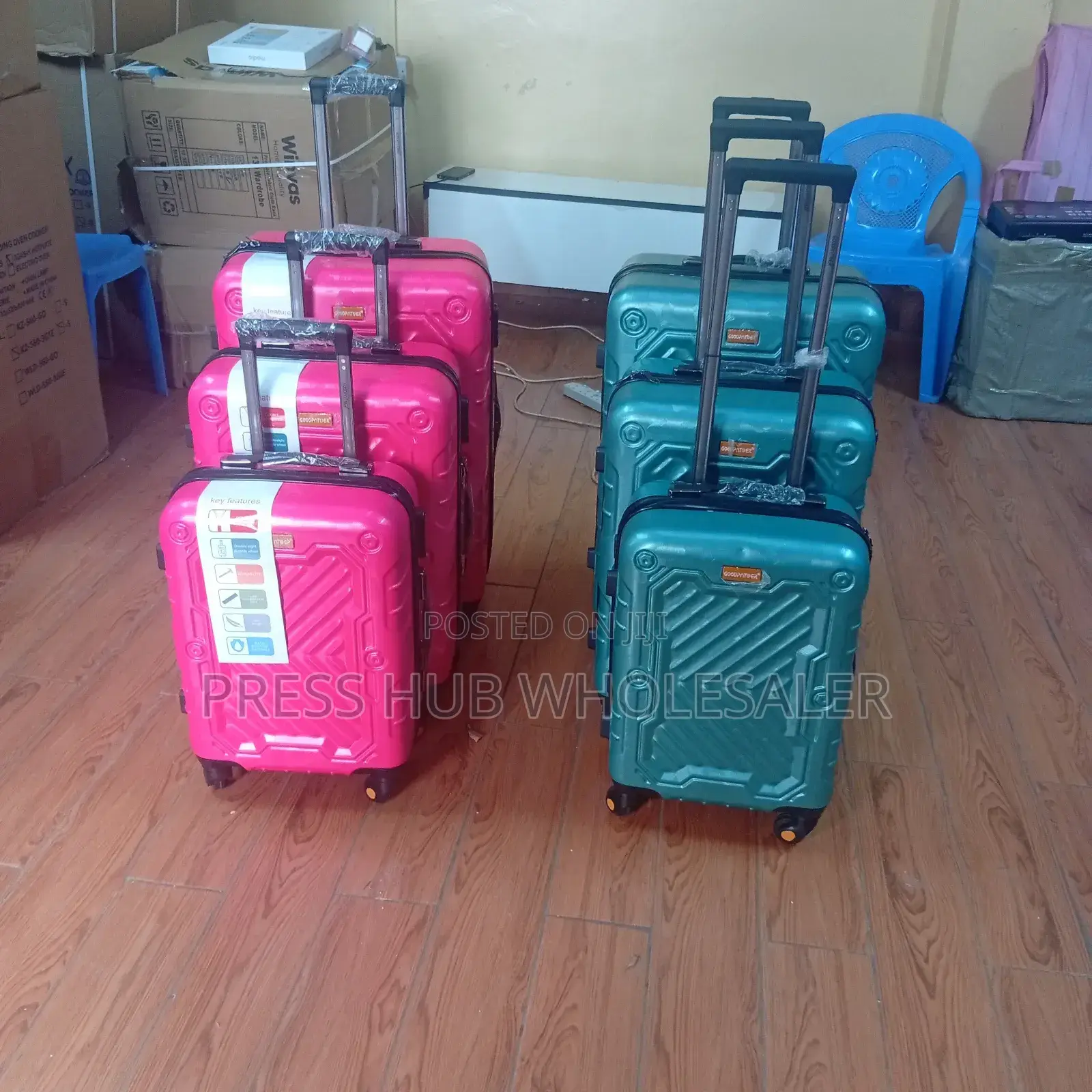 3in1 Unbreakable Suitcase Set