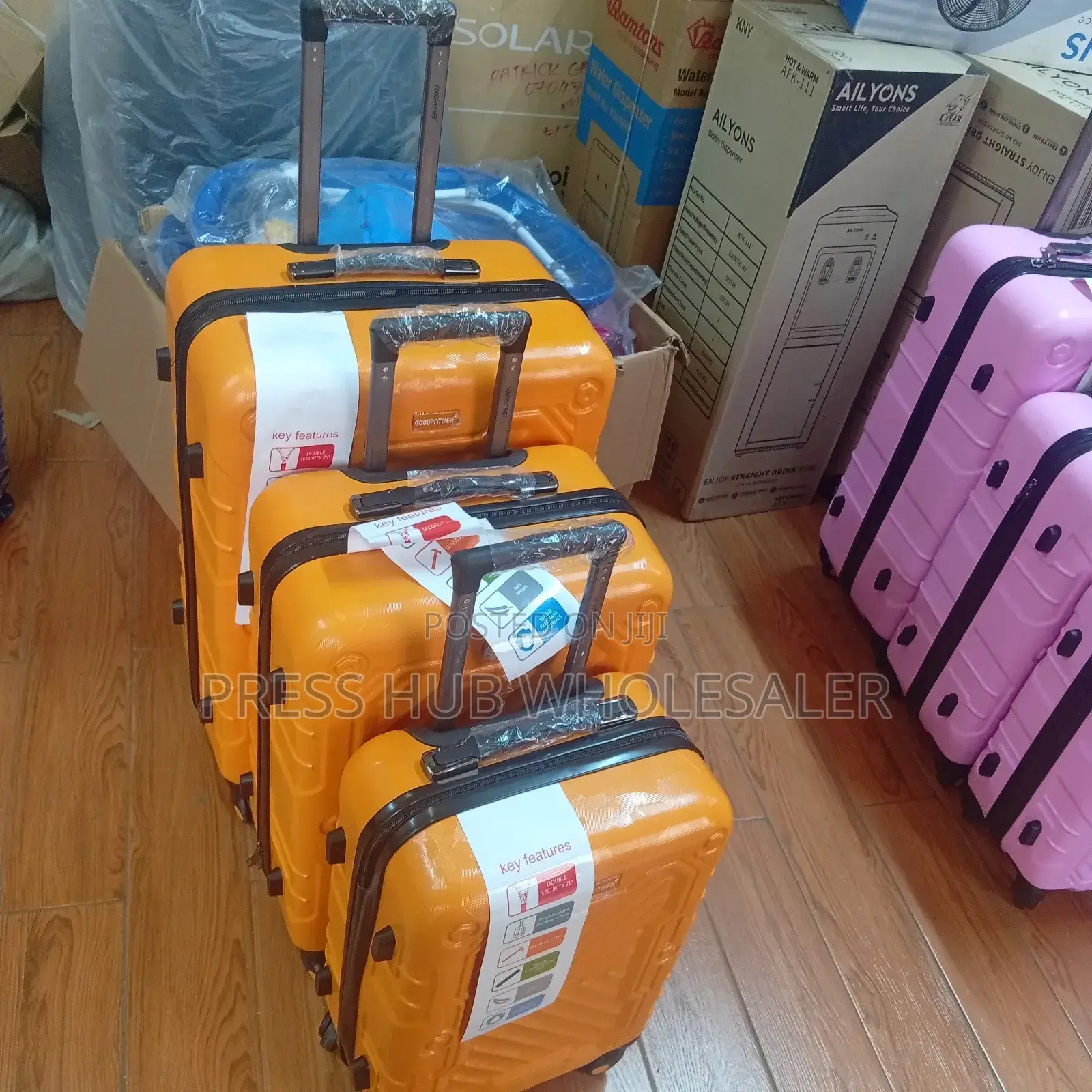 3in1 Unbreakable Suitcase Set