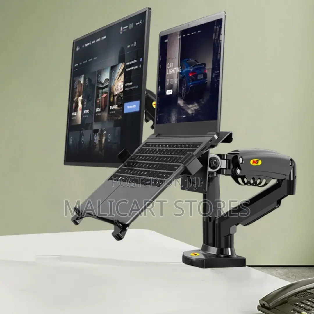 North Bayou Laptop Mount With Adjustable Laptop Tray