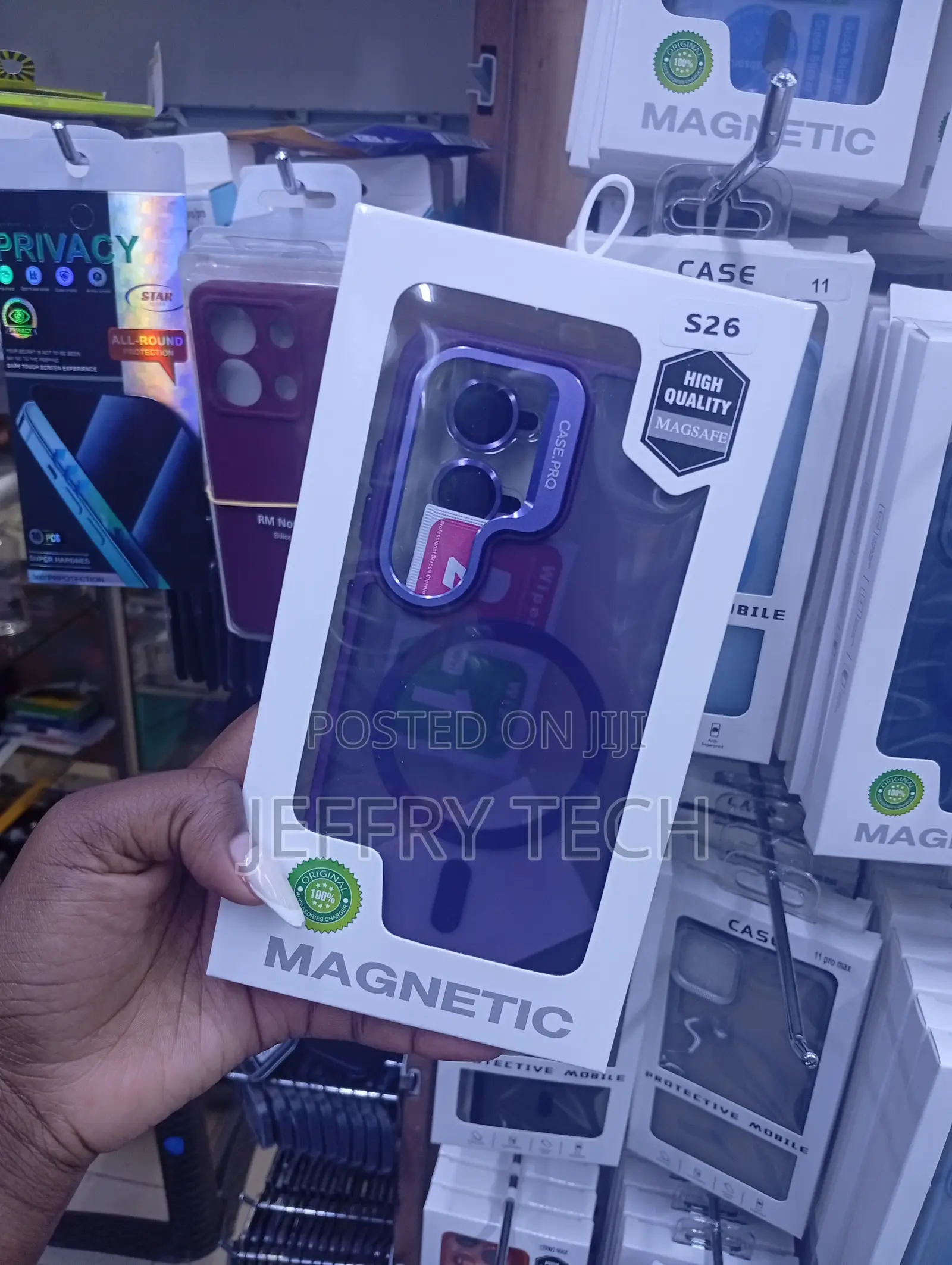 Samsung Galaxy S26 Purple Magnetic Phone Case