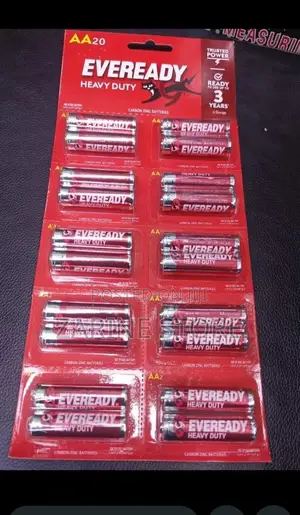 Aa Eveready 1.5v Disposable Battery Double A