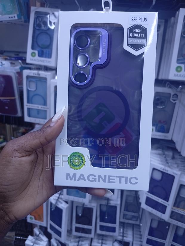 Samsung Galaxy S26 Plus Purple Casepro Magnetic Bumper Phone Case
