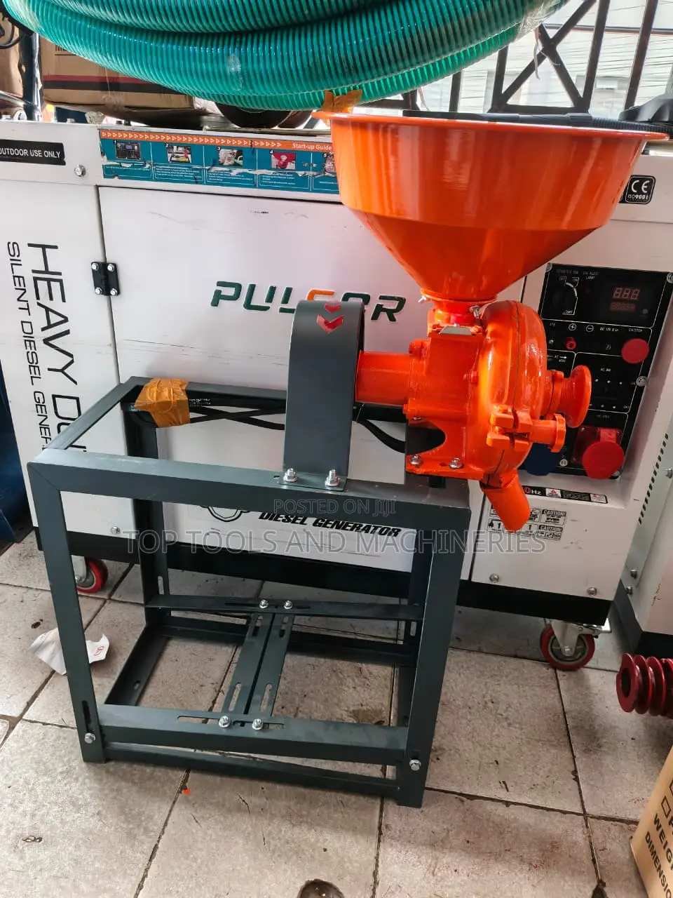 Small Scale Maize Production Poshomill Machinefor Wimbi, Peanut, Flour