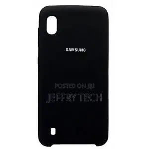 Silicone Back Case for Samsung Galaxy A10- Black