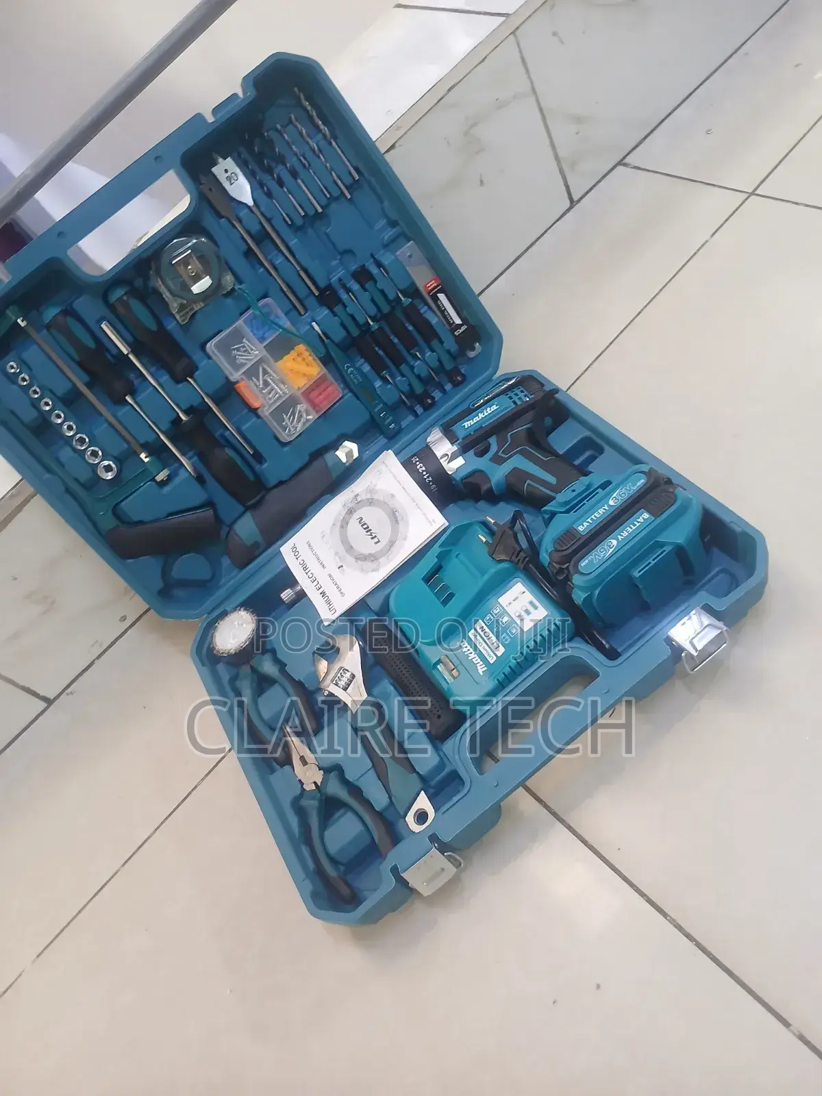 Makita Advanced 36v Cordless Drill Driver – Complete Power Tool Kit