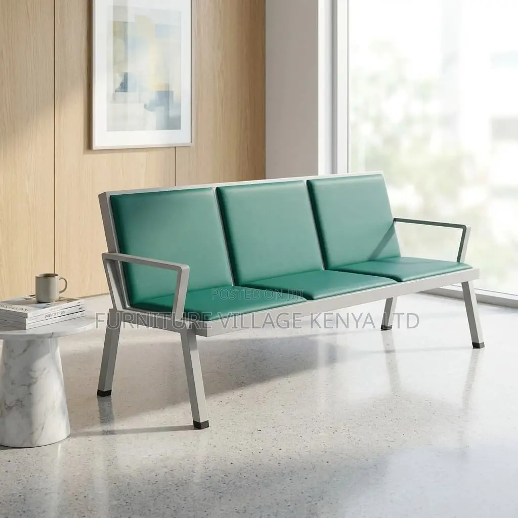 3-Seater Modern Guest Waiting Reception Bench