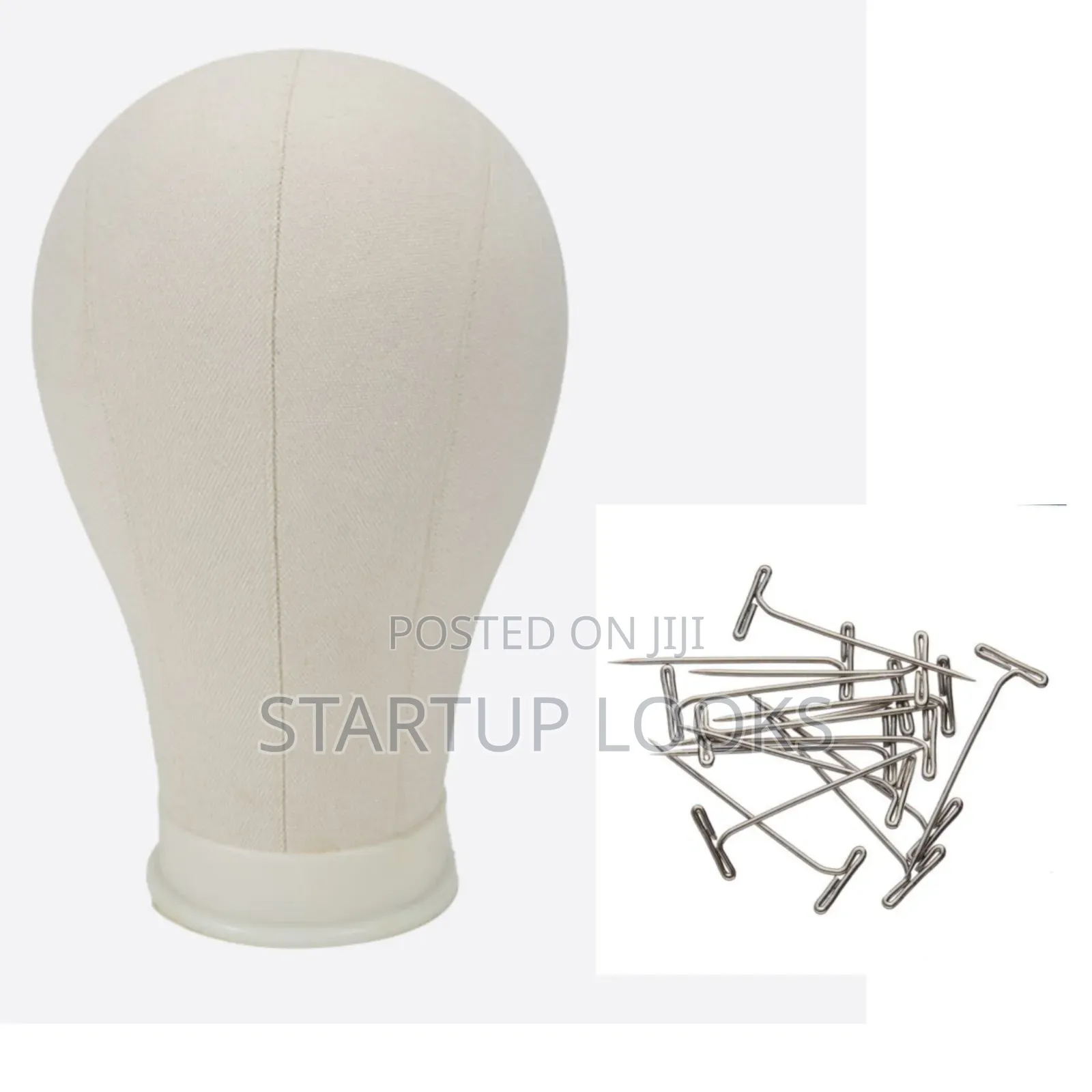 Canvas Head 22 Wig Making + Free Pins