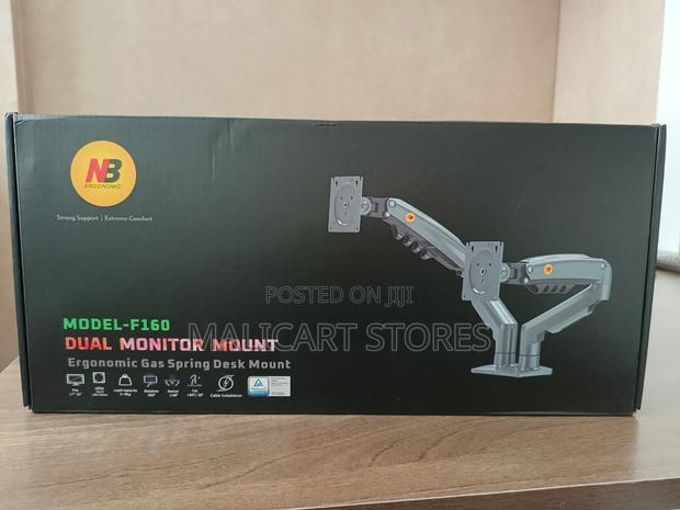 North Bayou Model-F160 Dual Monitor Mount 17"-32"