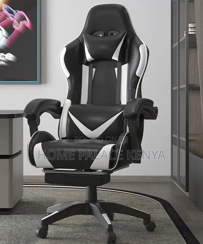 Gaming Chair: Comfortable Leather Reclining Gaming Chair