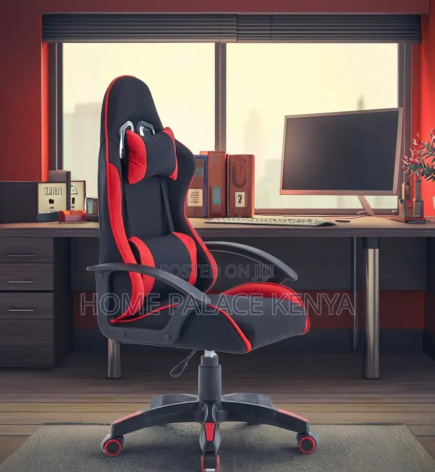 Gaming Chair: Comfortable Leather Reclining Gaming Chair