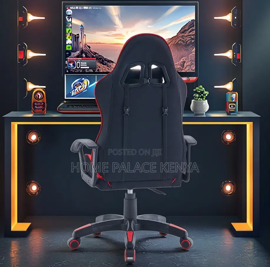 Gaming Chair: Comfortable Leather Reclining Gaming Chair