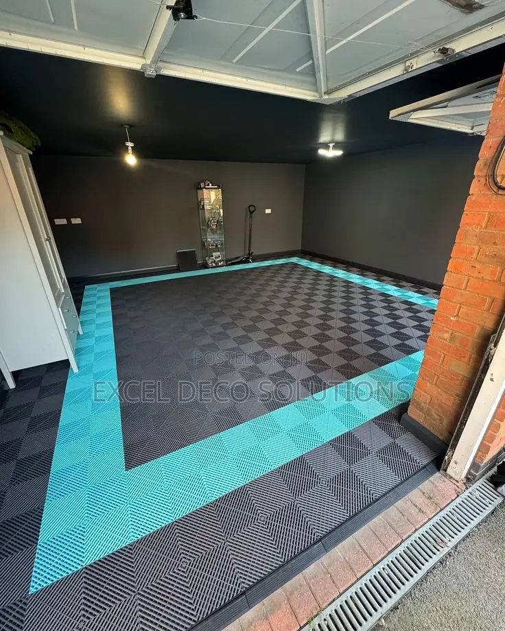 Garage Tiles for Strong Modern Easy Maintenance Floors