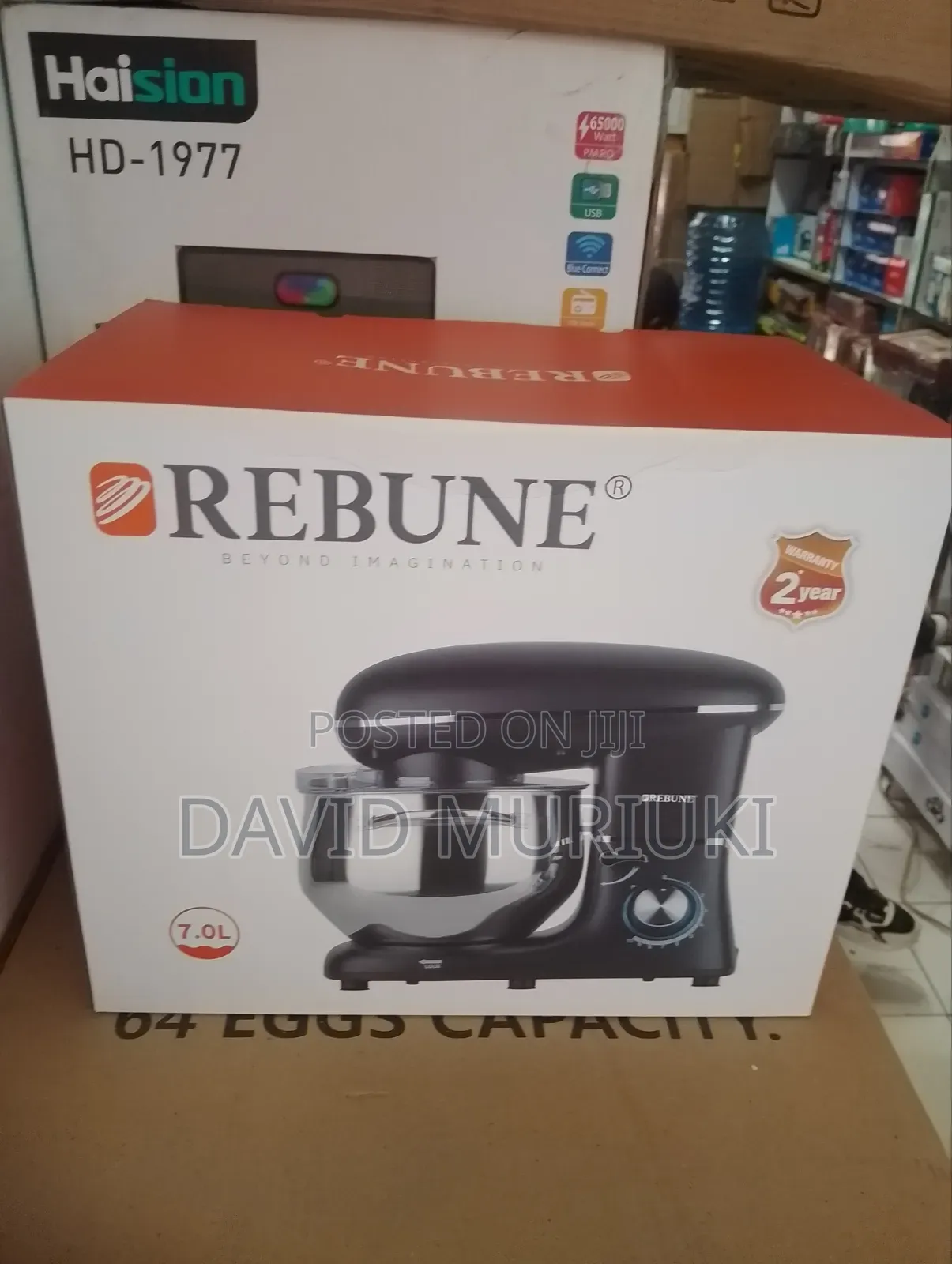 Rebune Stand Mixer 7litrs.