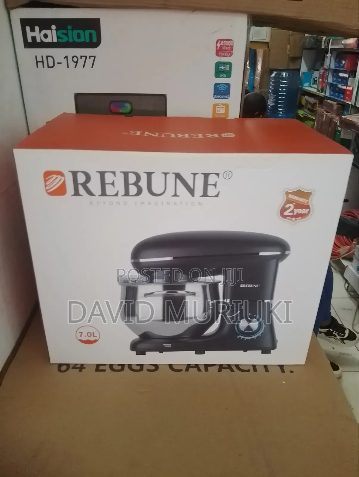 Rebune 7l Stand Mixer – Heavy Duty Baking Machine