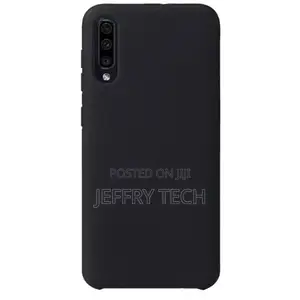 Silicone Back Case for Samsung Galaxy A10- Black