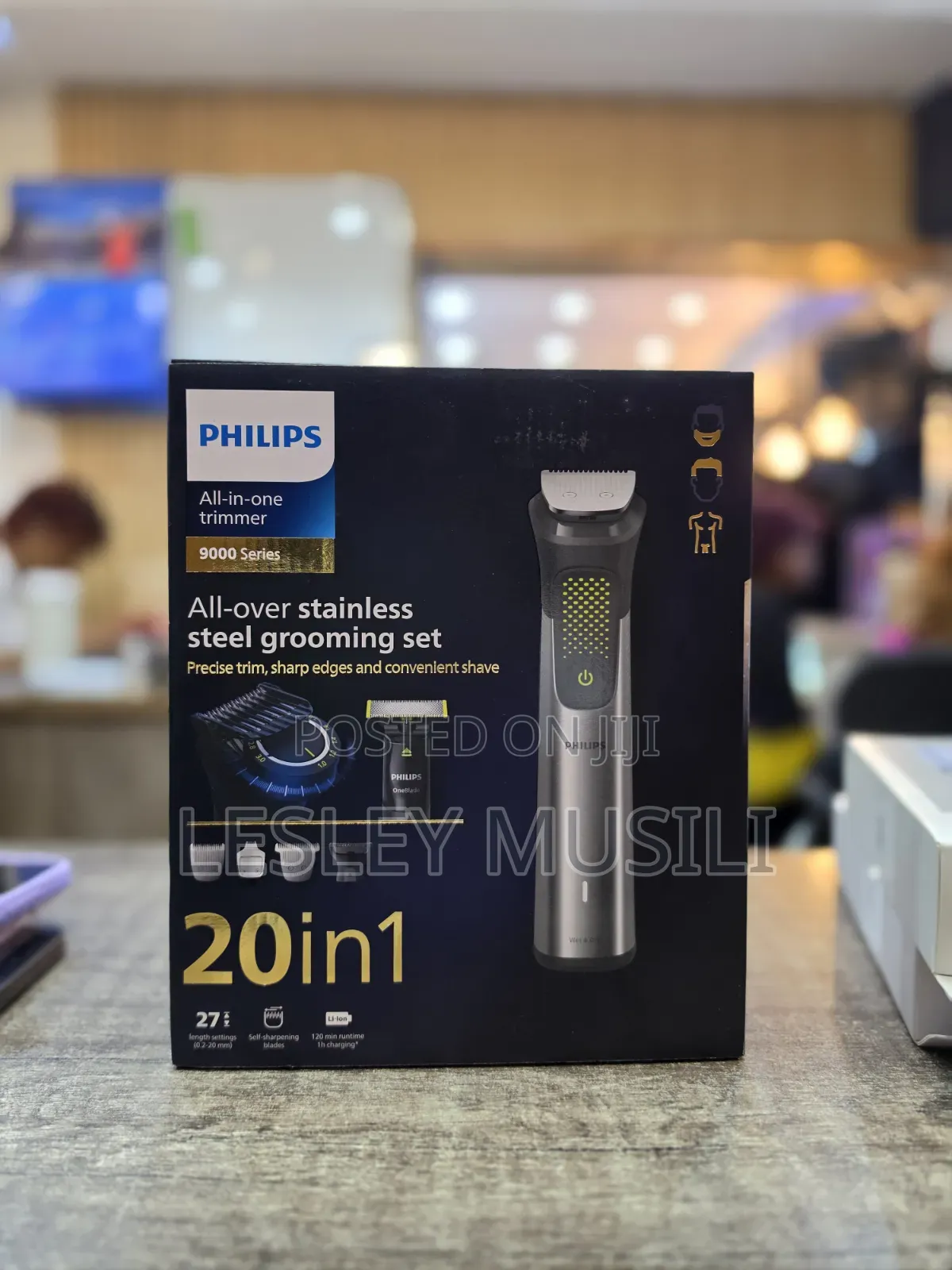 Philips Multigroom, 20-Piece All-in-One Trimmer Set With Storage Pouch
