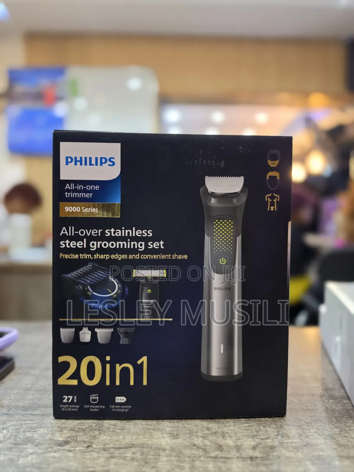 Philips Multigroom, 20-Piece All-in-One Trimmer Set With Storage Pouch
