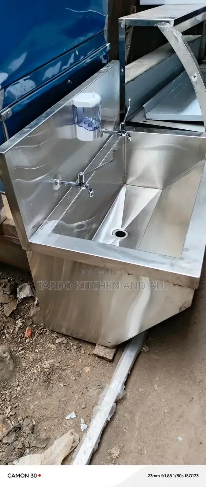 Hand Washing Sink Stainless Steel