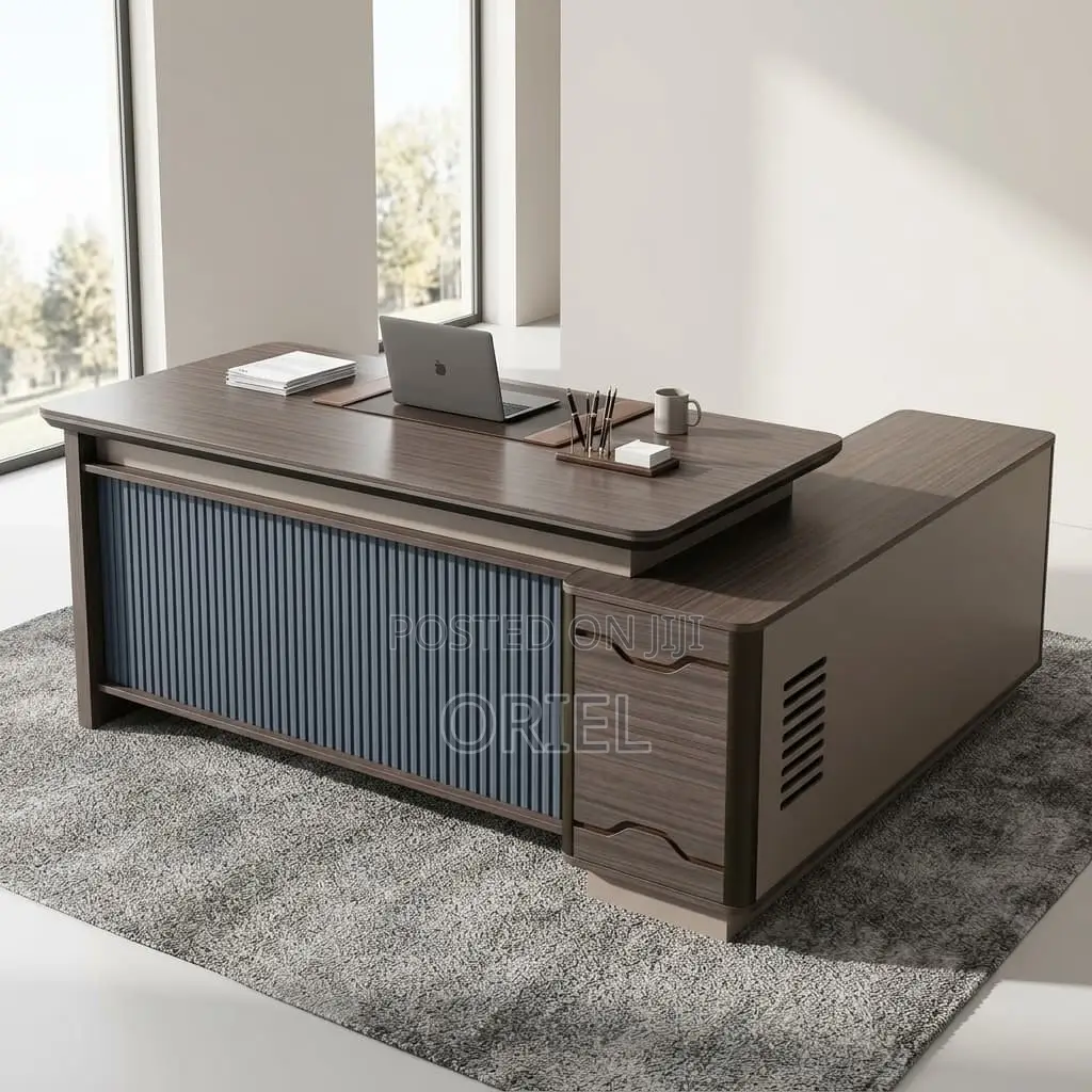 Office Desk : Luxury Design 1.6m Executive Office L-Shape Desk