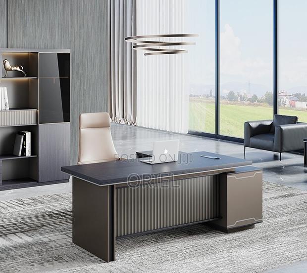 Office Desk : Luxury Design 1.6m Executive Office L-Shape Desk - thumbnail 6
