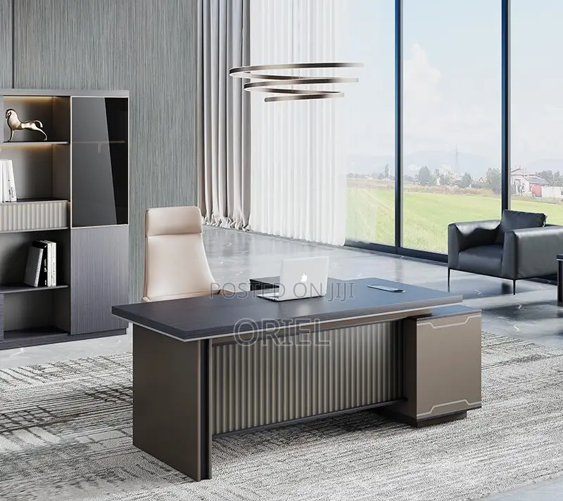 Office Desk : Luxury Design 1.6m Executive Office L-Shape Desk