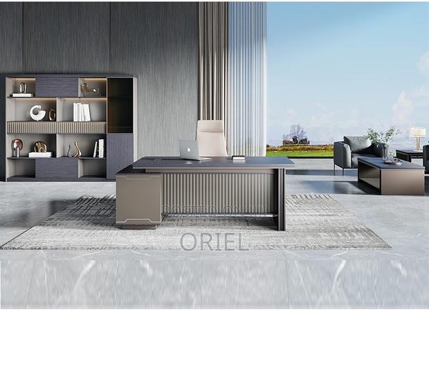 Office Desk : Luxury Design 1.6m Executive Office L-Shape Desk - thumbnail 7