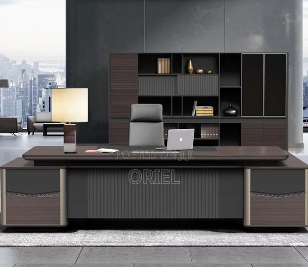 Office Desk : Luxury Design 1.6m Executive Office L-Shape Desk - thumbnail 8