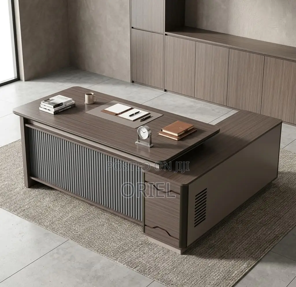 Office Desk : Luxury Design 1.6m Executive Office L-Shape Desk