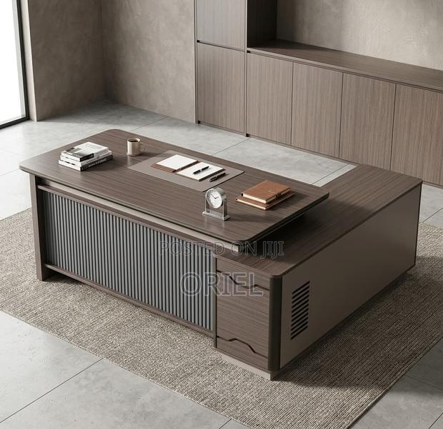 Office Desk : Luxury Design 1.6m Executive Office L-Shape Desk - thumbnail 15